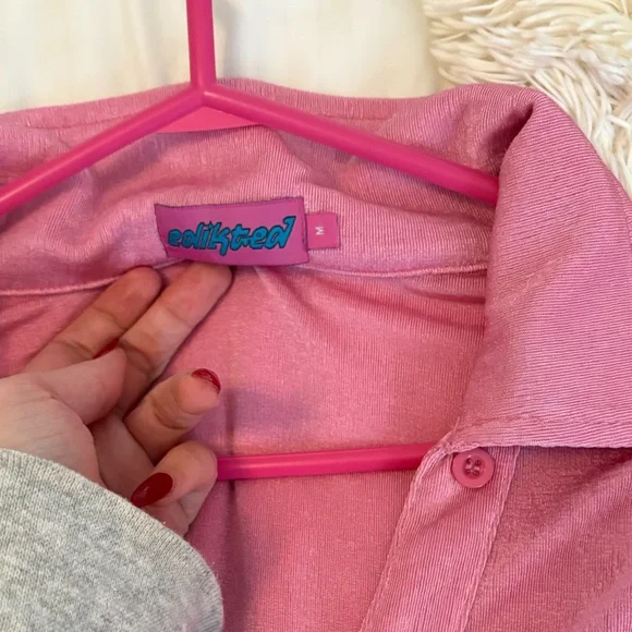 Edikted Pink Mini Dress - Picture 4 of 4